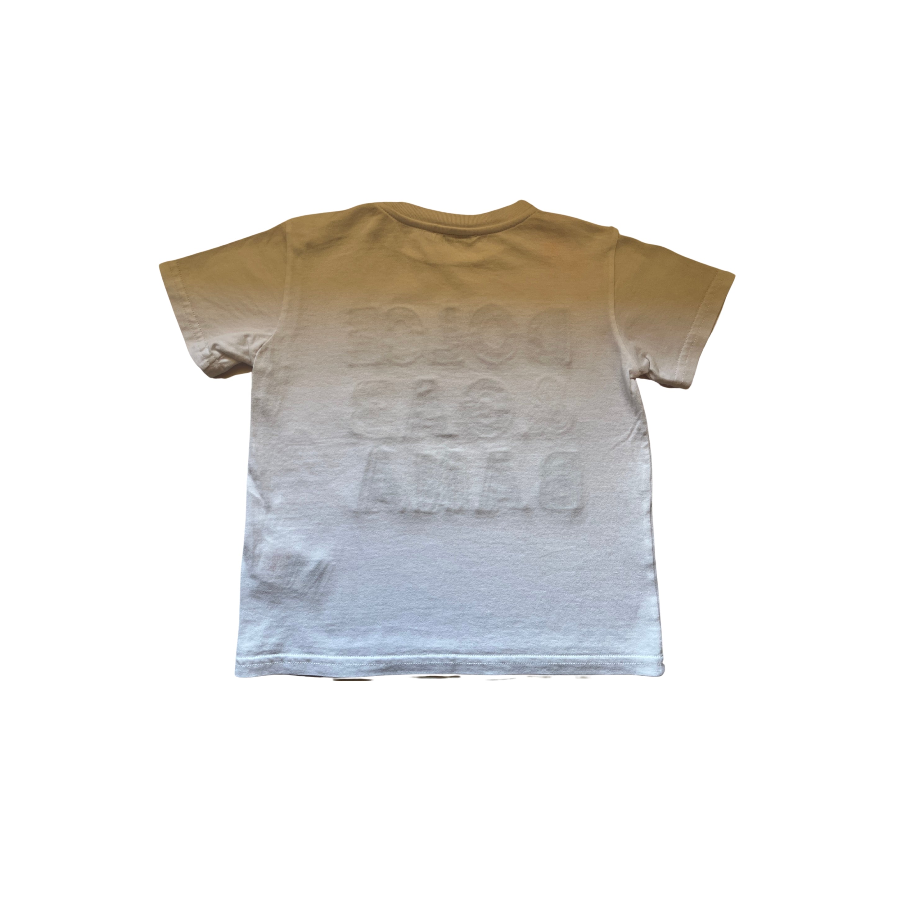 Dolce & Gabbana Kids Colourful Jaquard Logo Detailing t-shirt in white - SIZE 24 mths to 30 mths