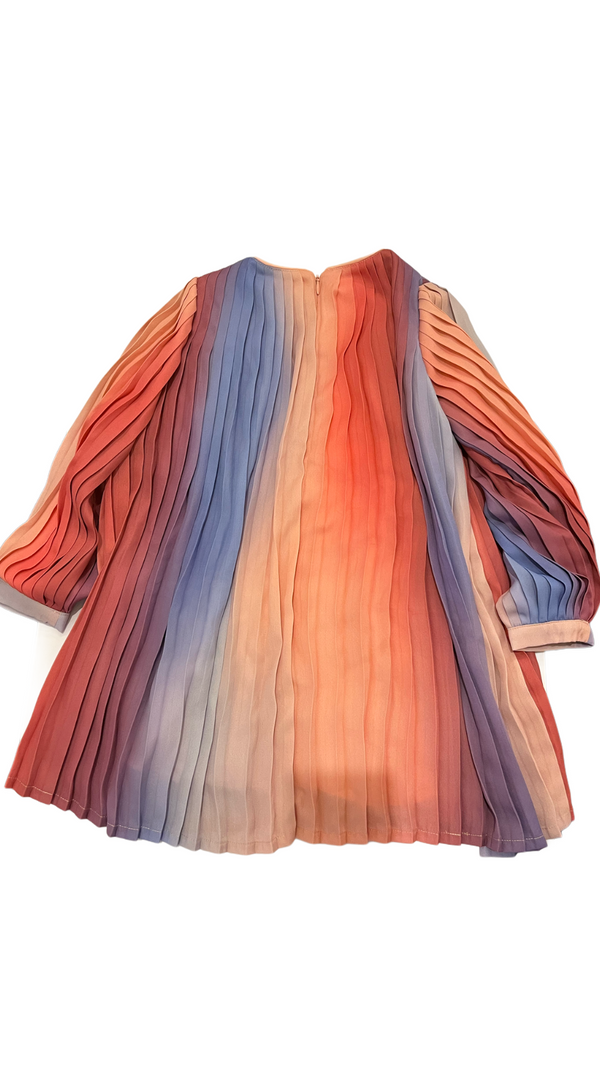 Sonia Rykiel Gradient Pleated Dress - Size 6