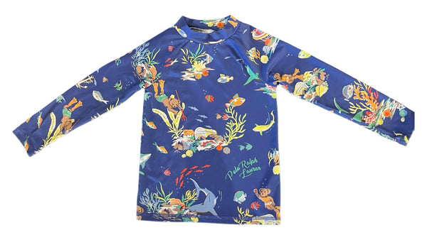 Polo Ralph Lauren Boys Blue Sun Protective Top (UPF50)