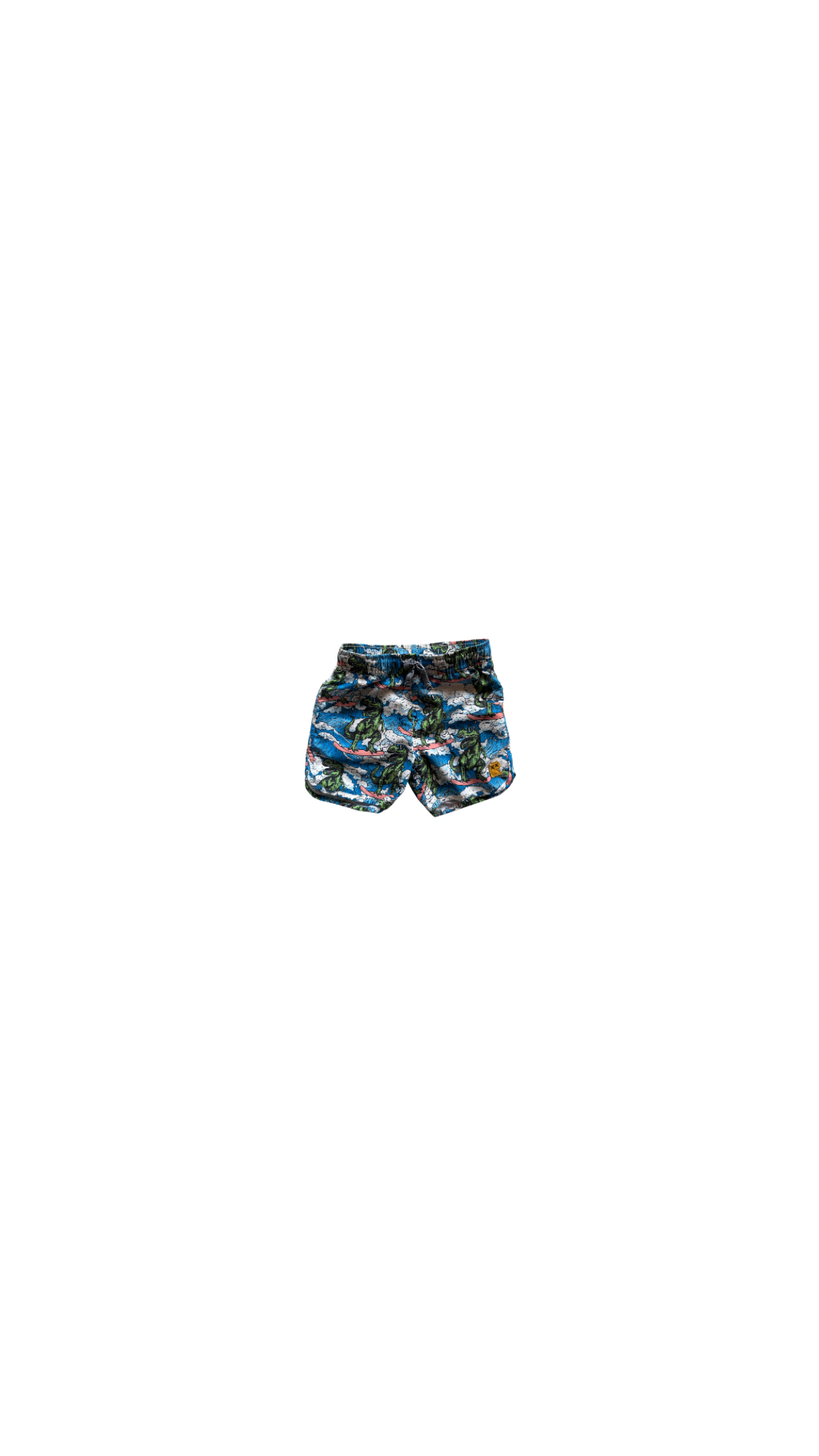 Rock Your Kid Dino Wave Boardshorts - size 4