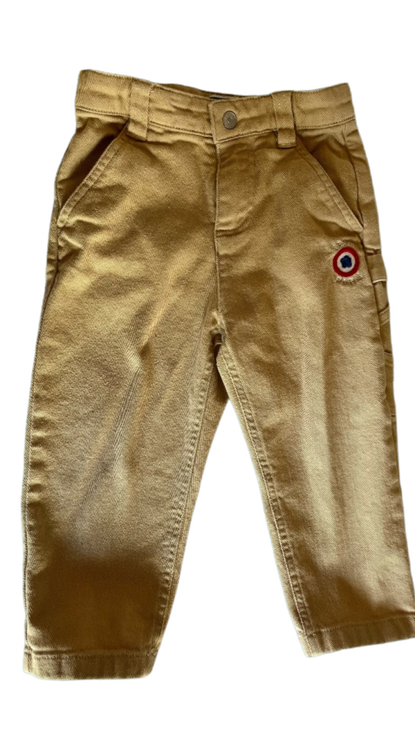 Kenzo Sand Cotton Twill Jeans - Size 4