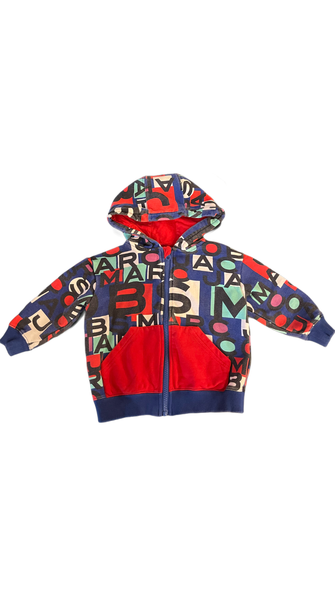 Marc Jacobs Cotton Zip Up Hoodie - Size 3