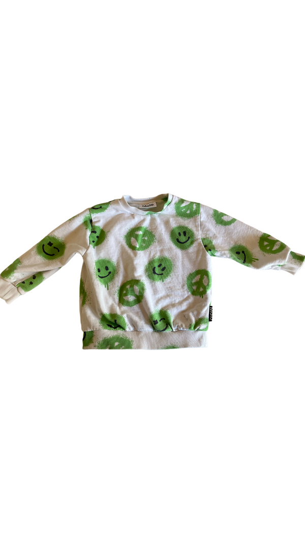 Molo Miksi Smiley Jumper - Size 4