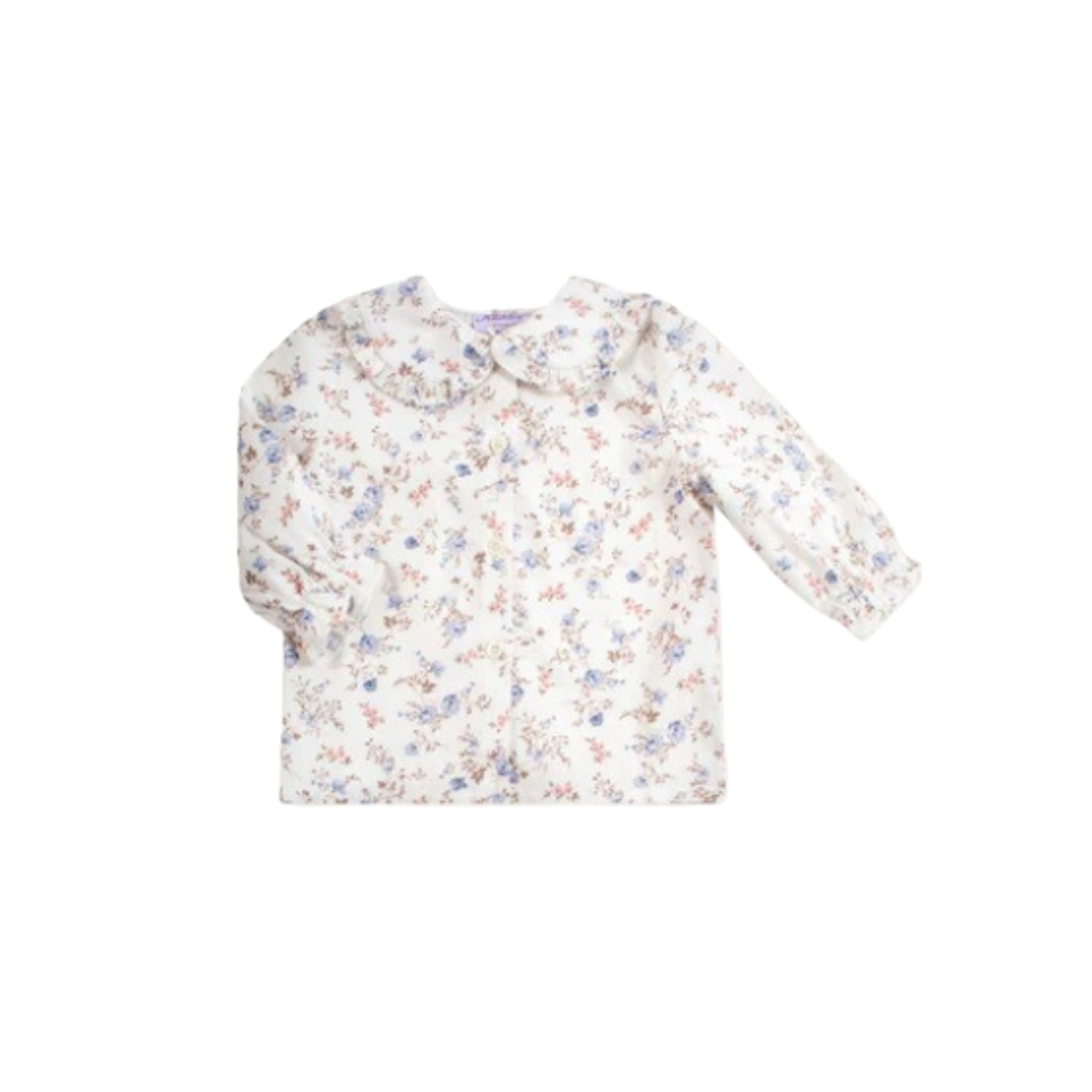 Kidiwi Helena Romantic Print Girl Shirt - SIZE 6